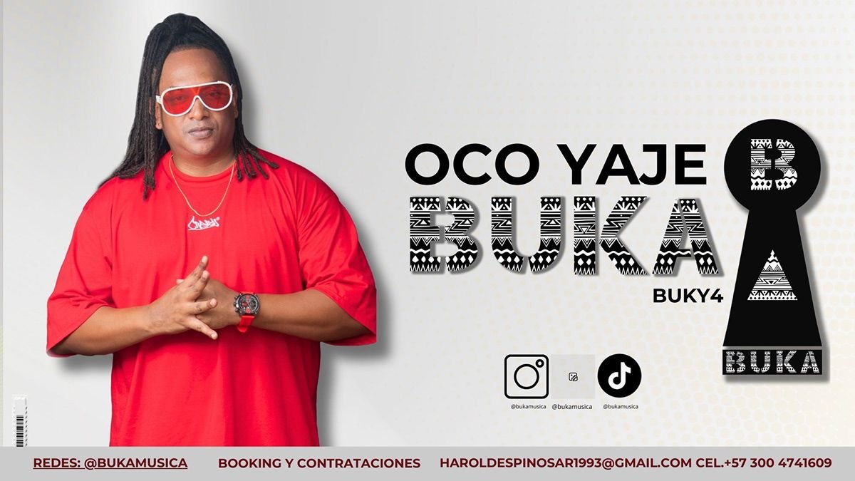 Press kit digital del artista Buka
