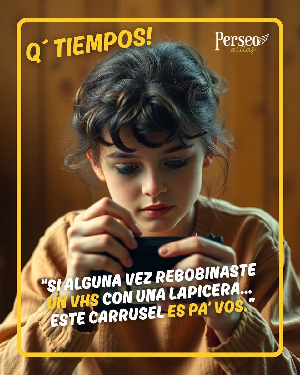 Pieza gráfica para Perseo Alitas: campaña Q Tiempos